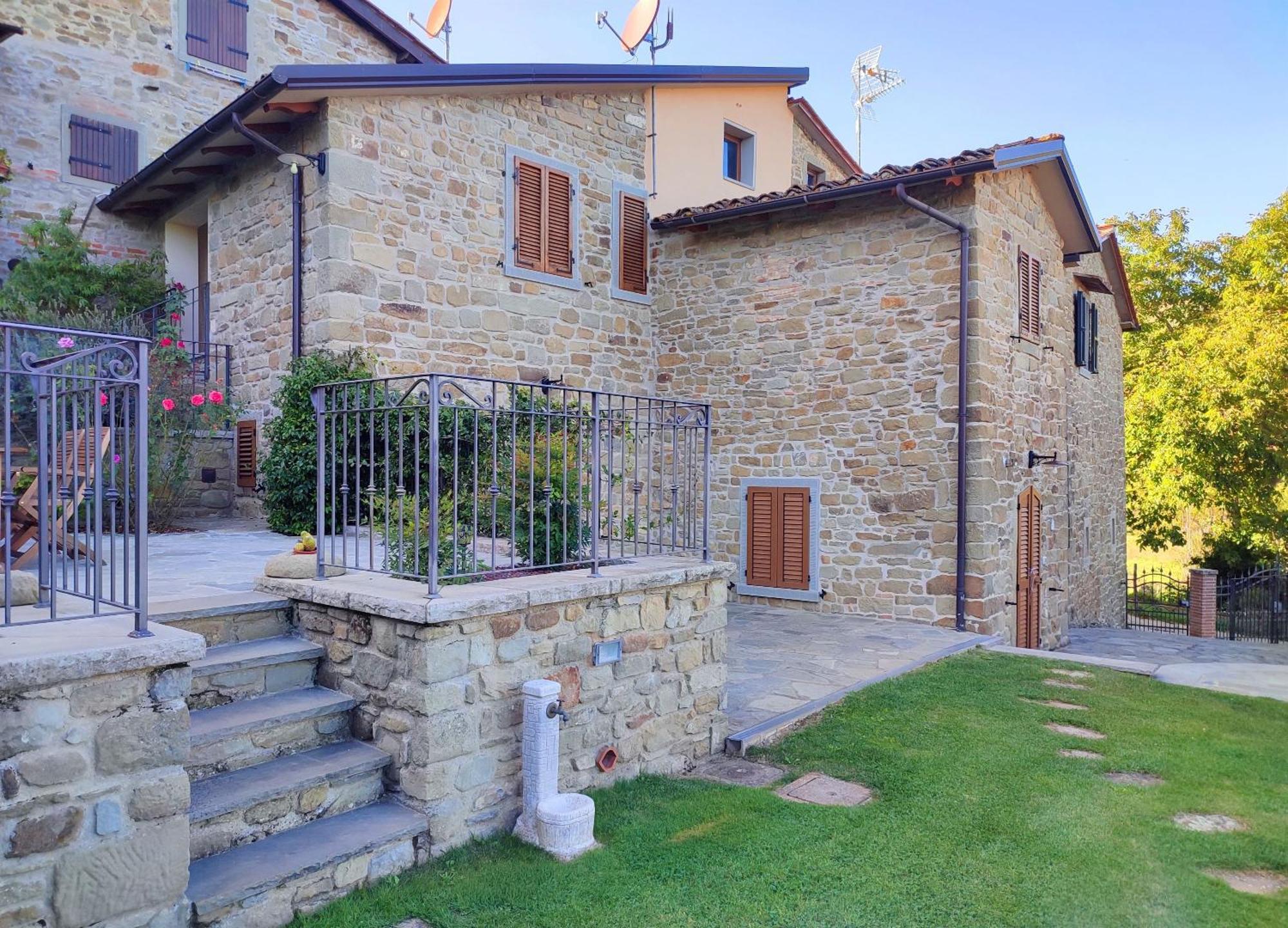 Podere Verdi Colline Poppi Esterno foto